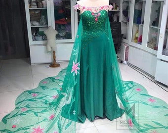 Elsa Fever, Elsa Frozen Adult Costume, Disney Inspired Costume