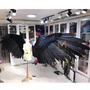 Articulated Wings with remote control,Cosplay Costume Big wings Moving, Giant Mechanical Wings, Articulated Wings