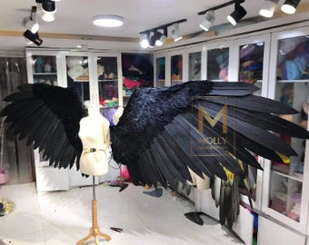 Articulated Wings with remote control,Cosplay Costume Big wings Moving, Giant Mechanical Wings, Articulated Wings