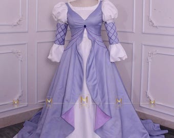 Purple Annika Dress Magic Cosplay Costume - Etsy