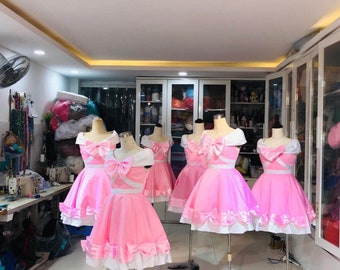 Cinderella pink Dress - Cinderella dress Inspired - Disneybound - dapper day