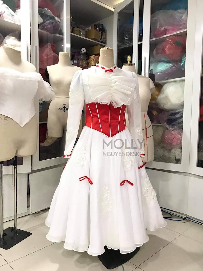 Mary Poppins Cosplay Dress image 3