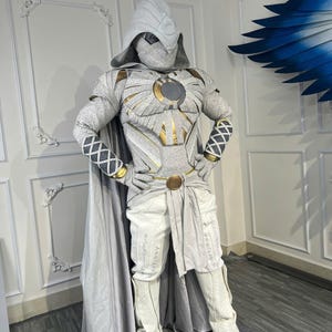 Full Set Moon Knight Costume High Quality - Cosplay Moon Knight Suit Superhero