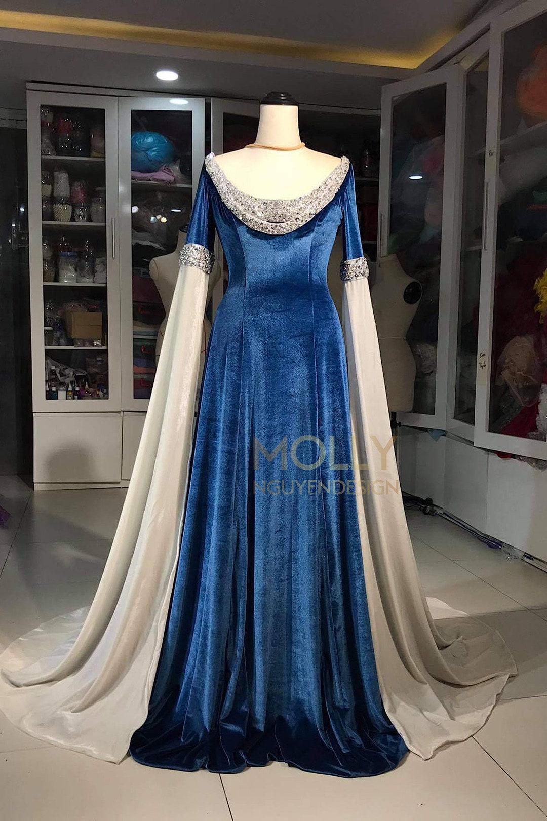 Arwen Blue Costume Arwen Blue Dress