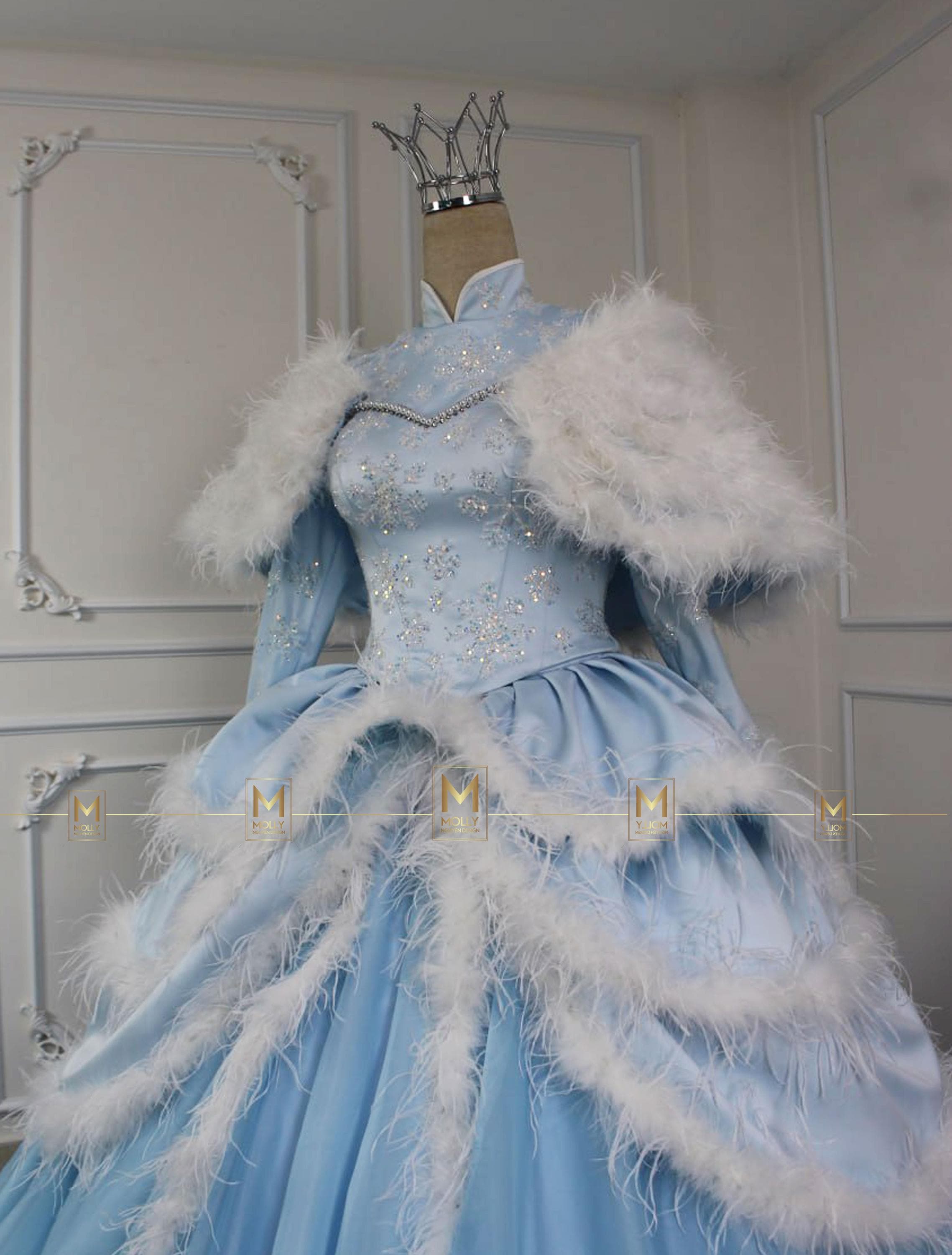The Winter Cinderella Dress Design by Mollynguyendesign - Disney Princess  Costume - Etsy