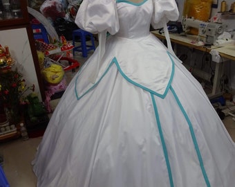 Ariels Wedding Dress Inspired - Disney Princess _ Little Mermaid