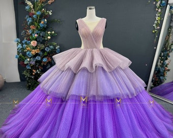 Purple Sparkle Dress inspired Taylor Costume for Show, Prom full-length