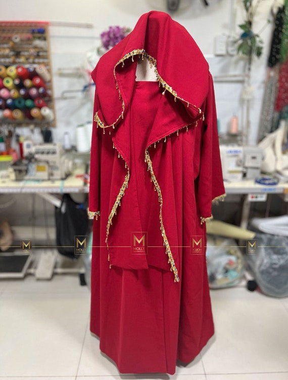 ジャスミンの赤いコスチューム - ジャスミンの大人用コスプレ
