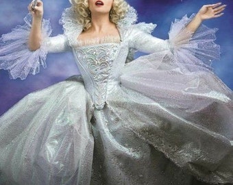 Cinderella Fairy Godmother Costume, Godmother Cinderella Adult Costume, Disney Cosplay Inspired