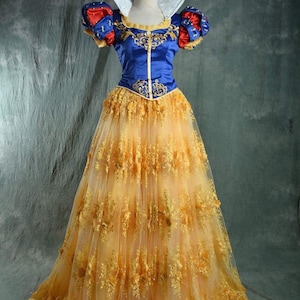 Snow White Adult Costume, Disney Princess, Disney Costume Inspired, Snow White Dress Movie Disney,