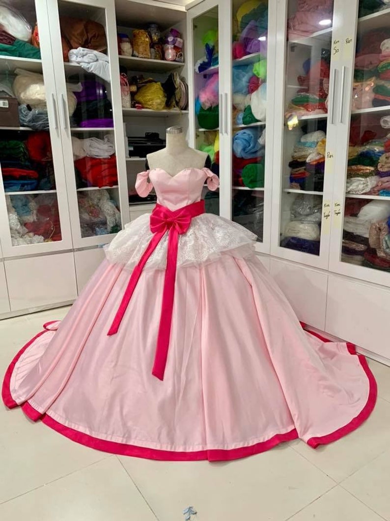 Charlotte La Bouff Dress Cosplay Costume Ballgown Pink | Etsy