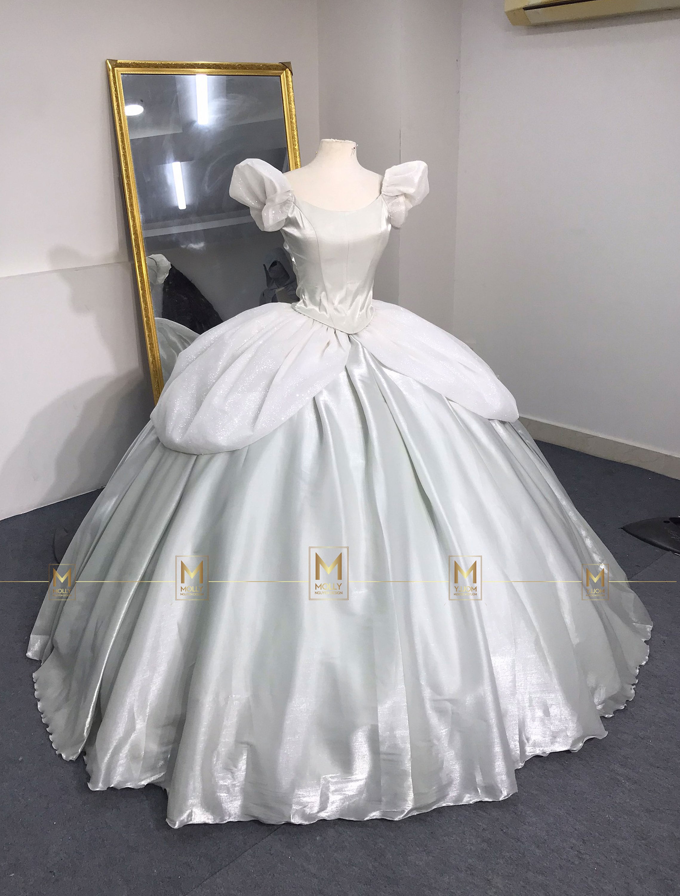 シンデレラの白いドレス - ディズニープリンセス風、シンデレラの