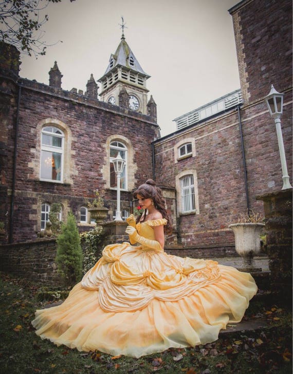 Disney Inspiré, Belle Robe Adulte, Belle Costume Adulte, La Belle