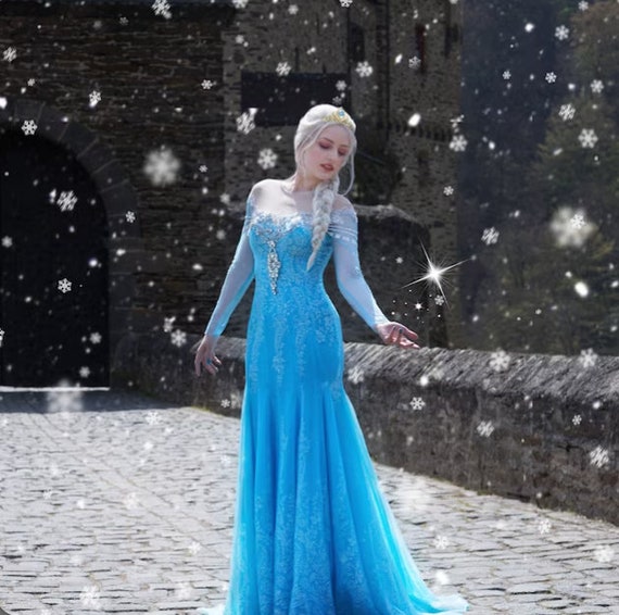 La Reine Des Neiges 2 Robe Mode Mariée Princesse Disney