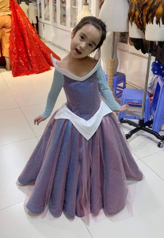 sleeping beauty blue dress