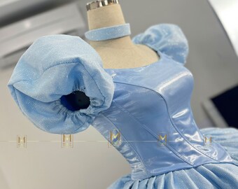 Blue Cinderella Dress, Disney Princess Inspired, Princess Cosplay - Etsy