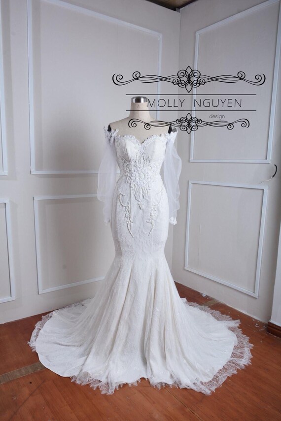 Mermaid bridal etsy 2025