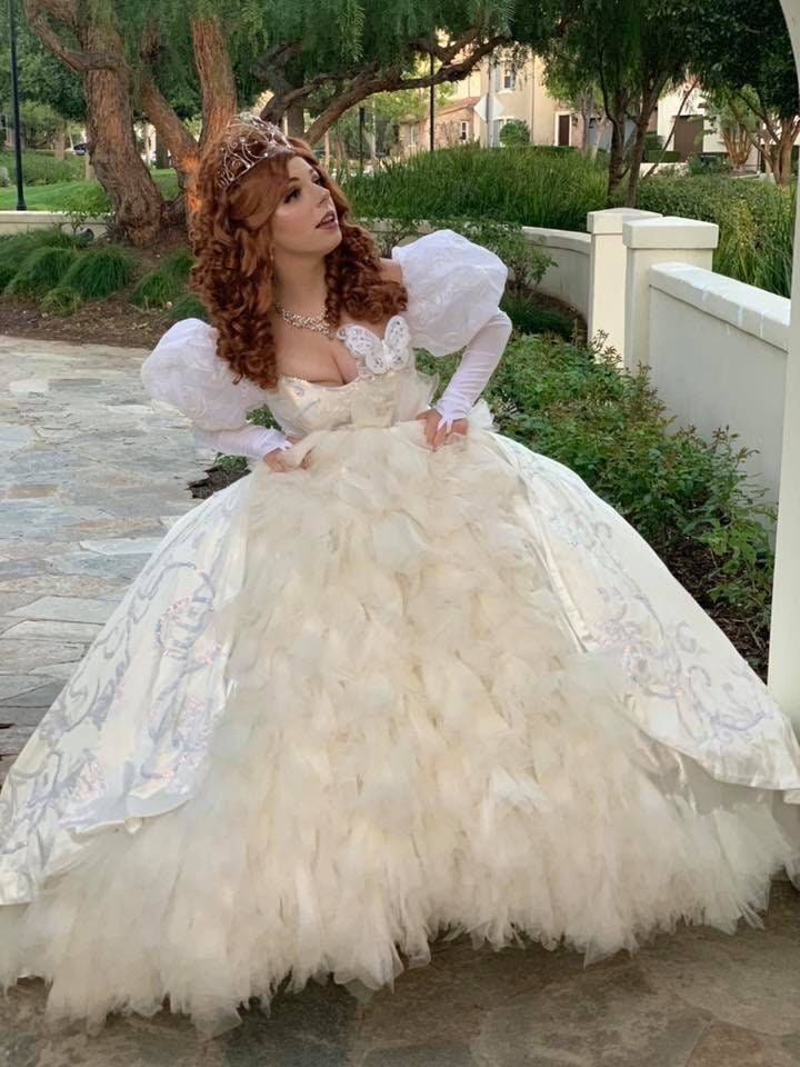 Giselle Wedding Dress Enchanted film Disney character | Etsy
