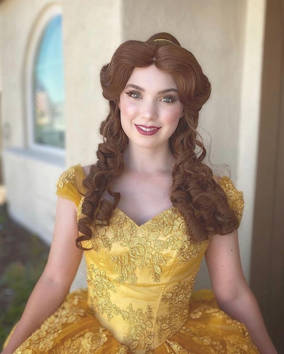 belle live action dress