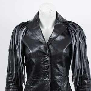 Harness Style Jacket Cyber Goth Jacket Black Leather - Etsy