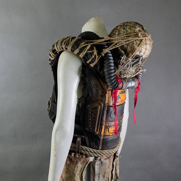 Post Apocalyptic Armor - Wasteland Warrior - Post Apocalyptic Cosplay - Burning Man Costume - Wasteland Weekend Costumes