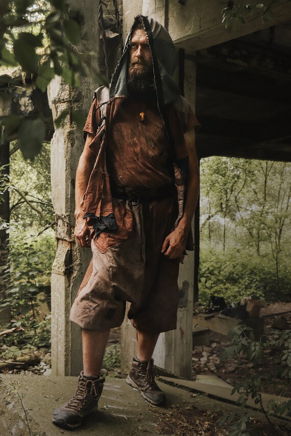 FULL COSTUME Post Apocalyptic Tribe Tribesman Cosplay Postapoc