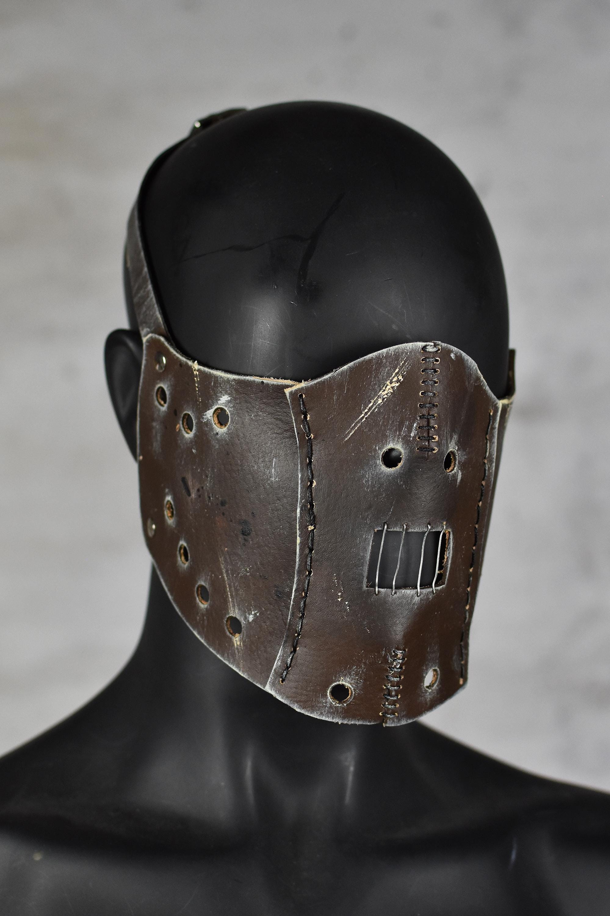 Masque Hannibal Lecter En Résine - Décoration D'Halloween, Cosplay, Carnaval, Accessoire Film D'horreur