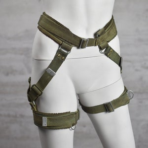 Harnais militaire équipement de survie Army Girl cuissardes gréement de parachutiste équipement tactique accessoire post-apocalyptique image 7