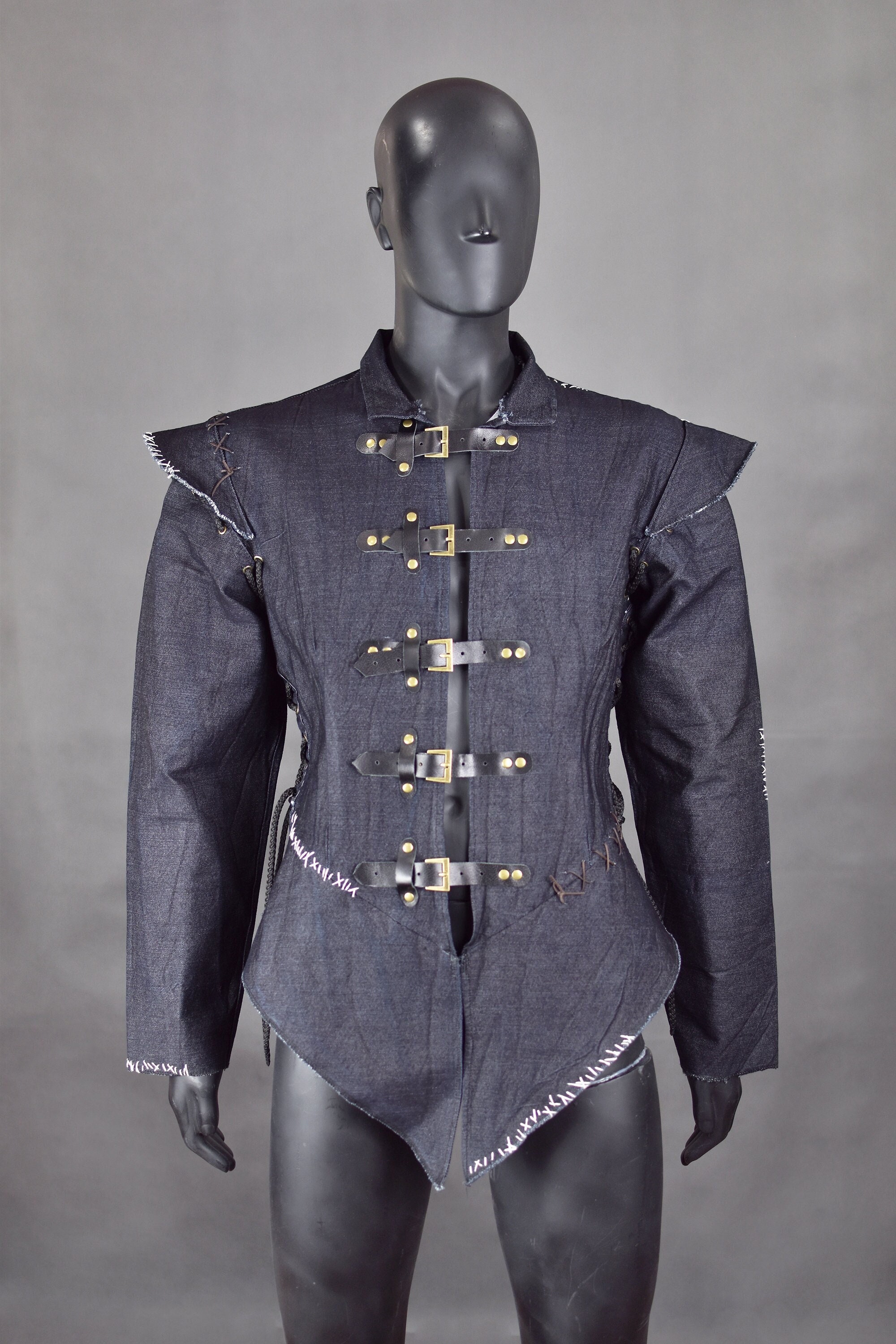 Tailor Made Cape Dark Jean Jacket 