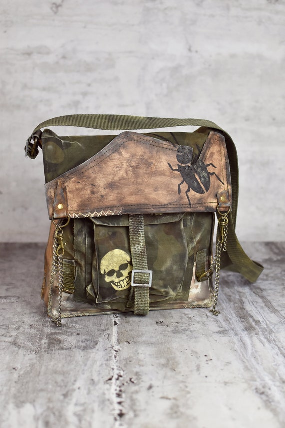 Canvas Messenger Cross Shoulder Bags Rustic Vintage Military Rucksack –  Travell Well