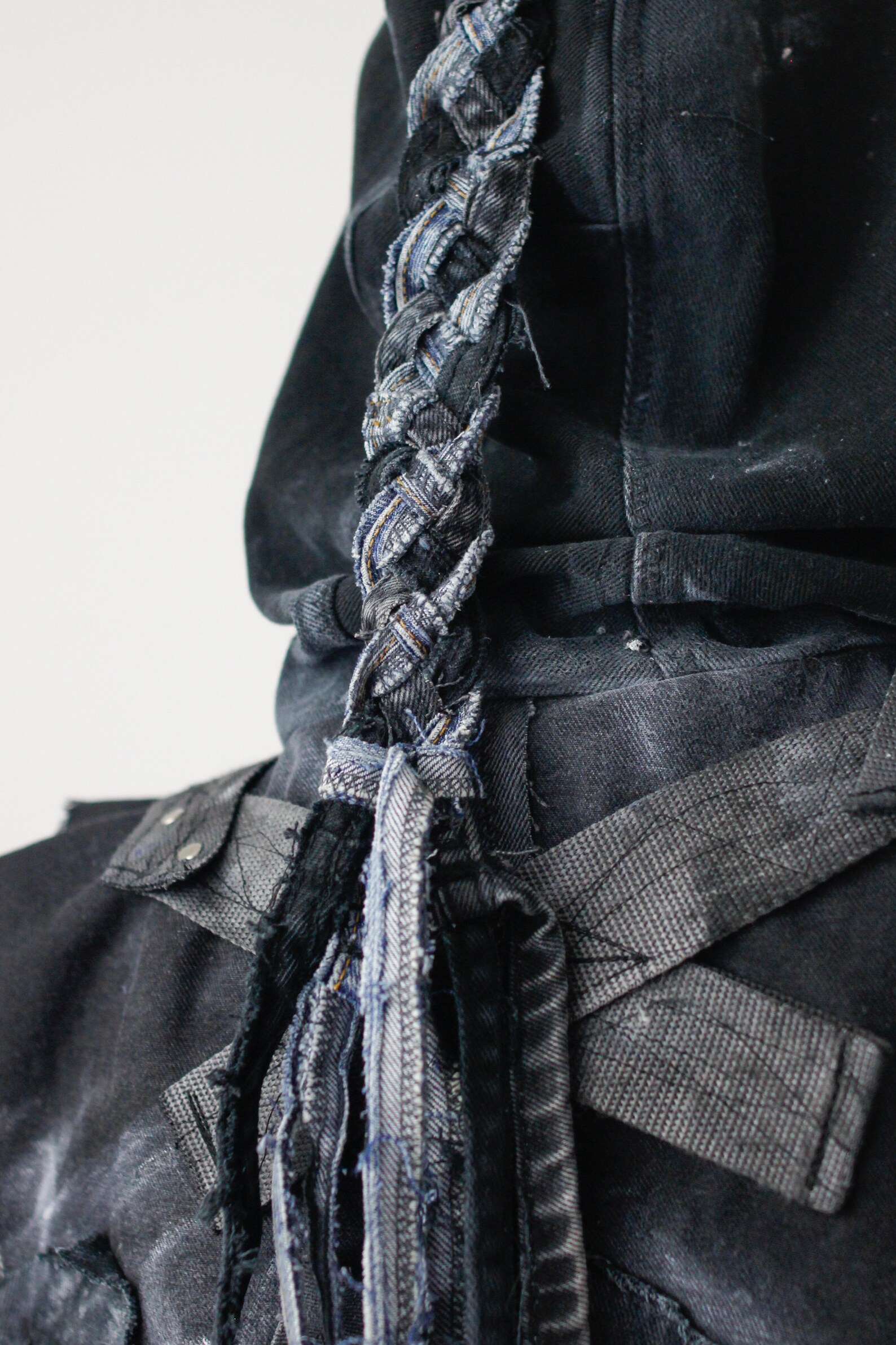 Post Apocalyptic Cowl Dog Skull Hood LARP Accessory Etsy