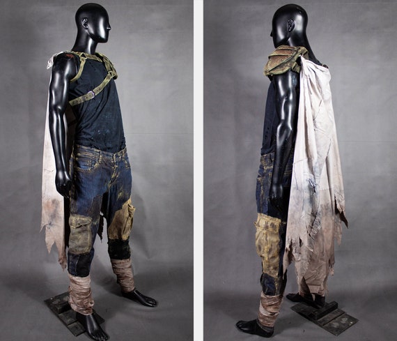 COSTUME COMPLET Guerrier post-apocalyptique Costume GN fait main