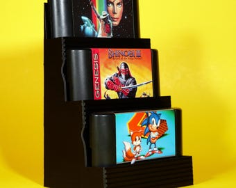 Sega Genesis Game Display Tower