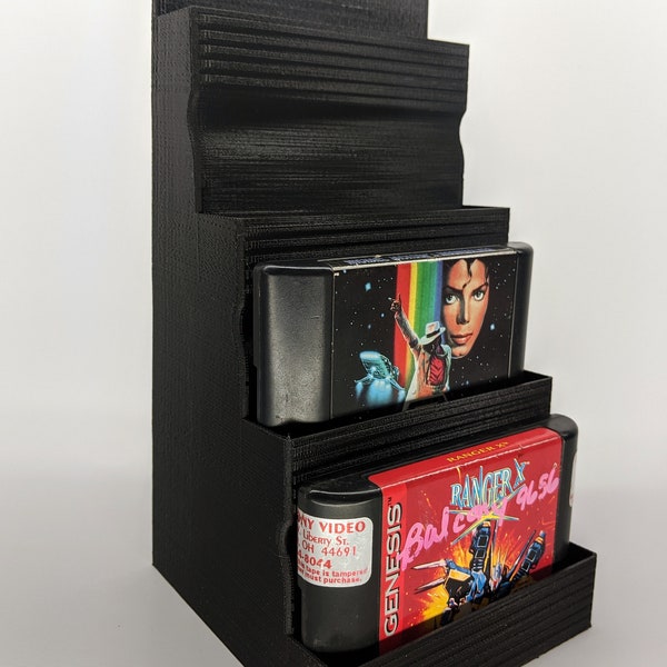 Sega Genesis Cartridge Display Tower