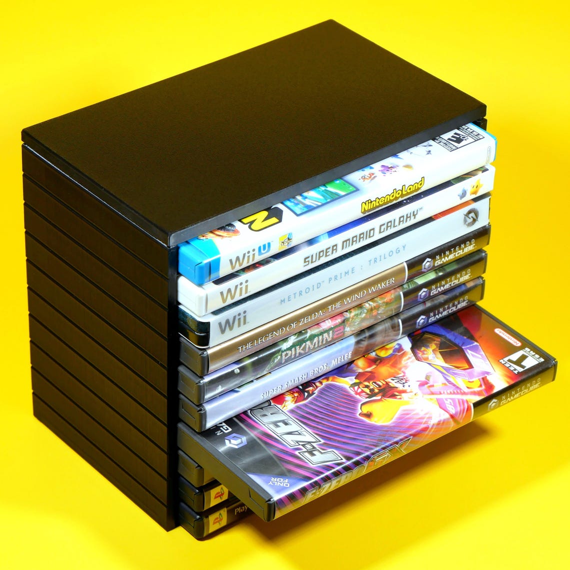Game Disc Stack Stackable Game Disc Case Organizer - Etsy