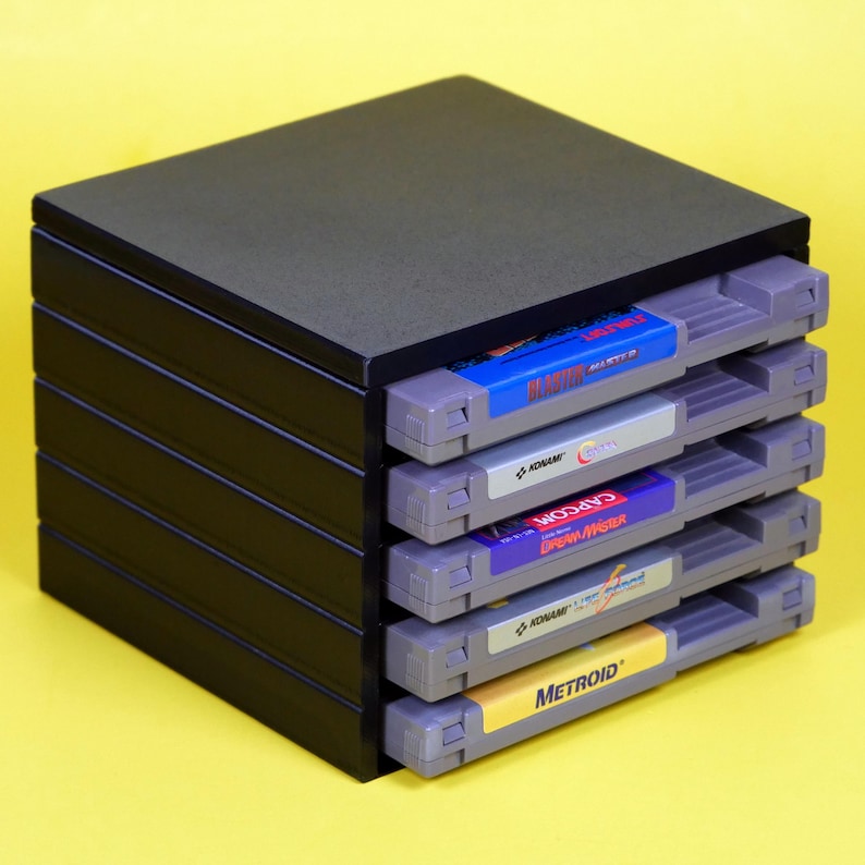 Stackable NES Cart Organizer - Etsy