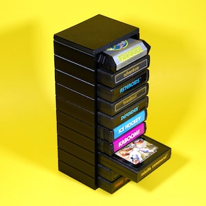 Stackable Atari 2600 Cart Organizer