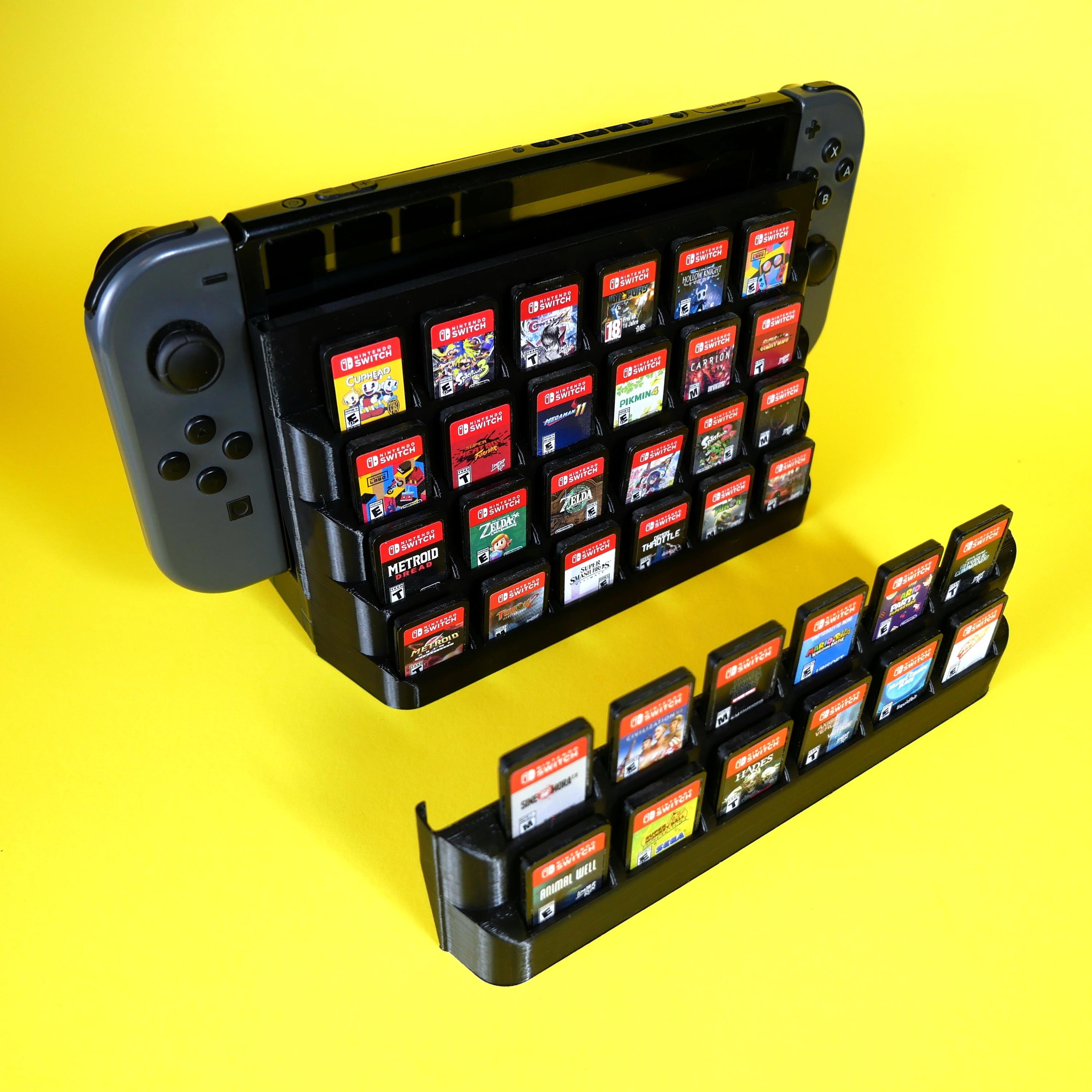 Nintendo Switch Dock Mounted Add-on Game Storage - Etsy Nintendo Switch Dock Mounted Add-on Game Storage - Etsy