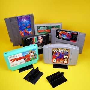 Console Game Cart Clip Stand Pack