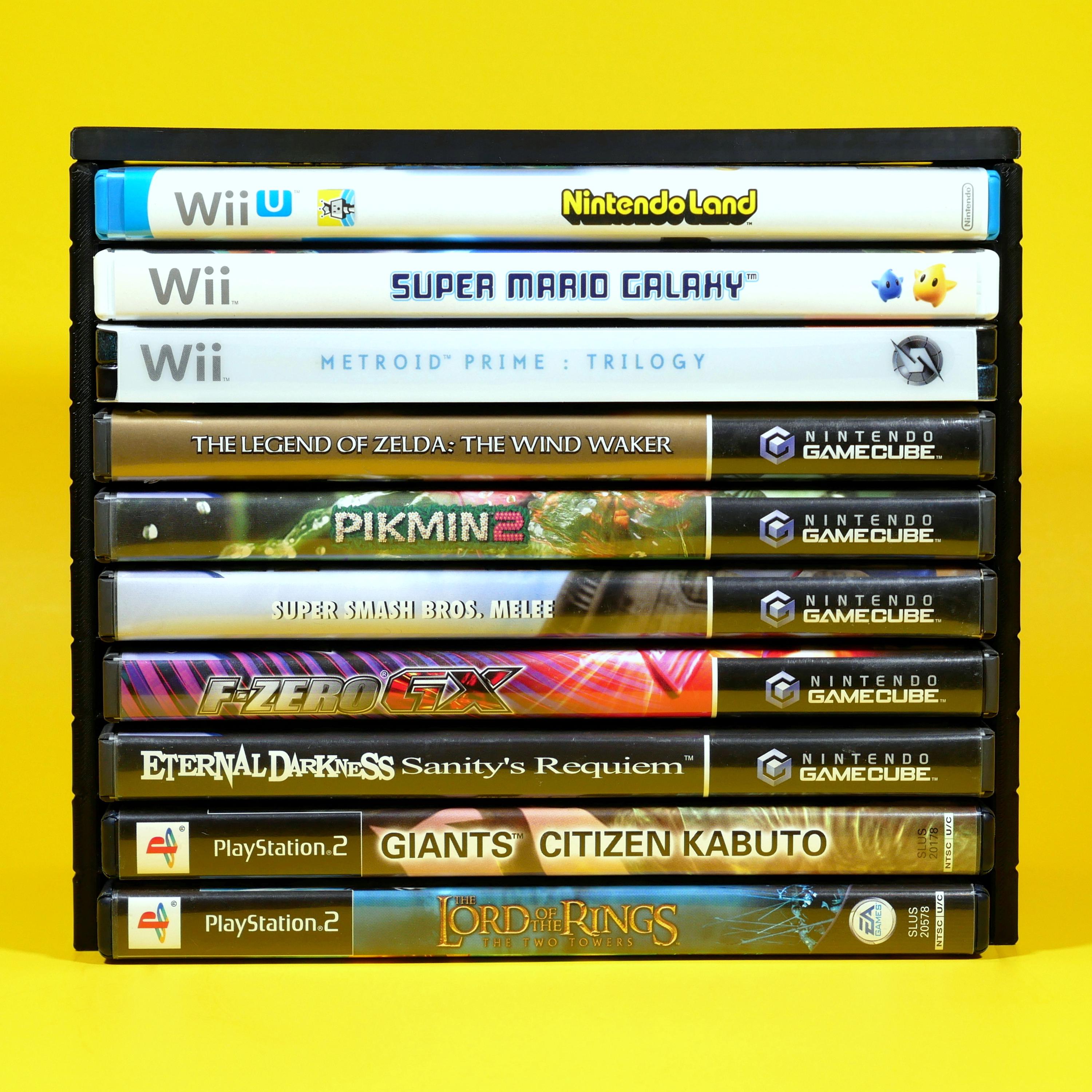 Game Disc Stack Stackable Game Disc Case Organizer - Etsy