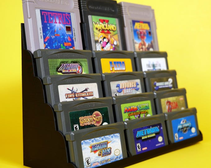 Gameboy Game Storage Nintendo Gameboy Advance Cartridge Tower (20 Cartridges) Display ...