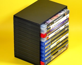 Stackable PS3 / PS4 / PS5 Game Case Organizer