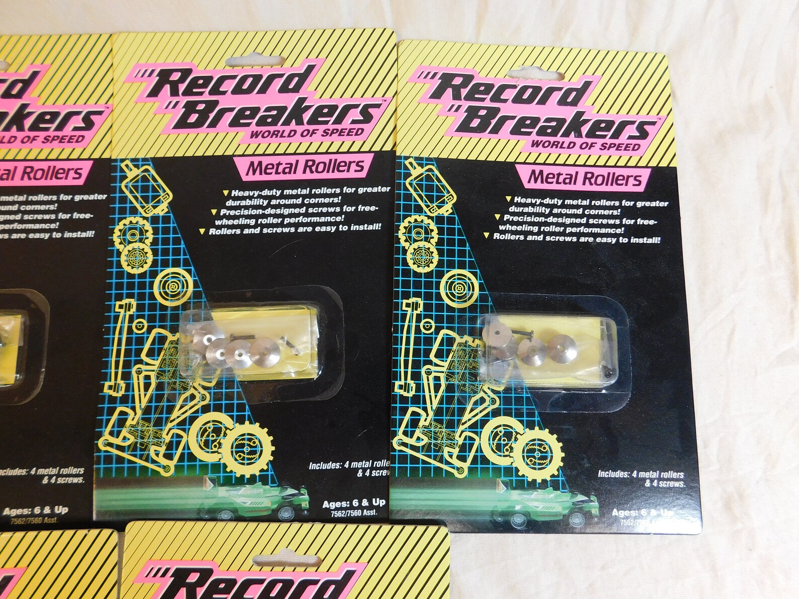 Lot of 11 Hasbro Record Breakers World of Speed Accessories Etsy