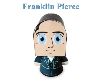 President Franklin Pierce Paper Toy Model w/Movable Parts