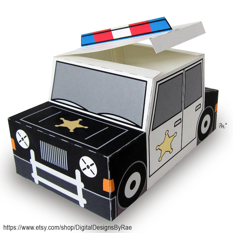 Plucky Law enforcement Auto Present Box printable like/take care of box picture relating to Police Car Printable named Plucky Law enforcement Auto Reward Box printable want/handle box