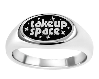 Bague Take Up Space (Argent