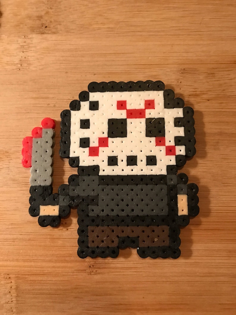 Horror icon perler bead art Etsy