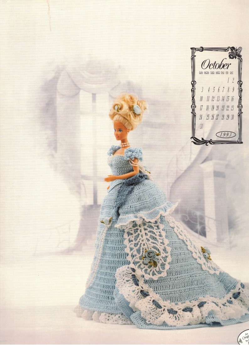 annie's attic bed doll crochet patterns