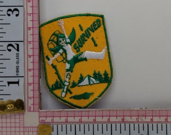 Vintage Fort Rouge Manitoba Patch Applique Crest Badge Logo z2