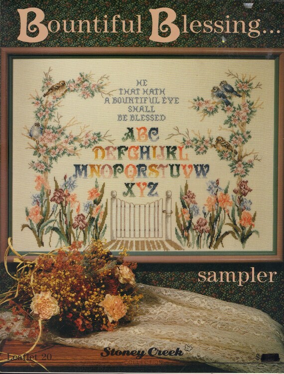 Forever After-Love-Children-Family Vintage Counted Cross Stitch 16 Patterns by Stoney Creek